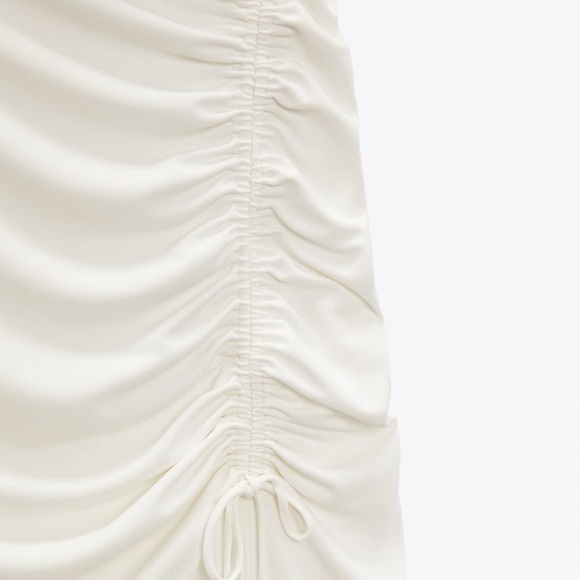 ZARA | Draped Midi Dress - Picture 5 of 6